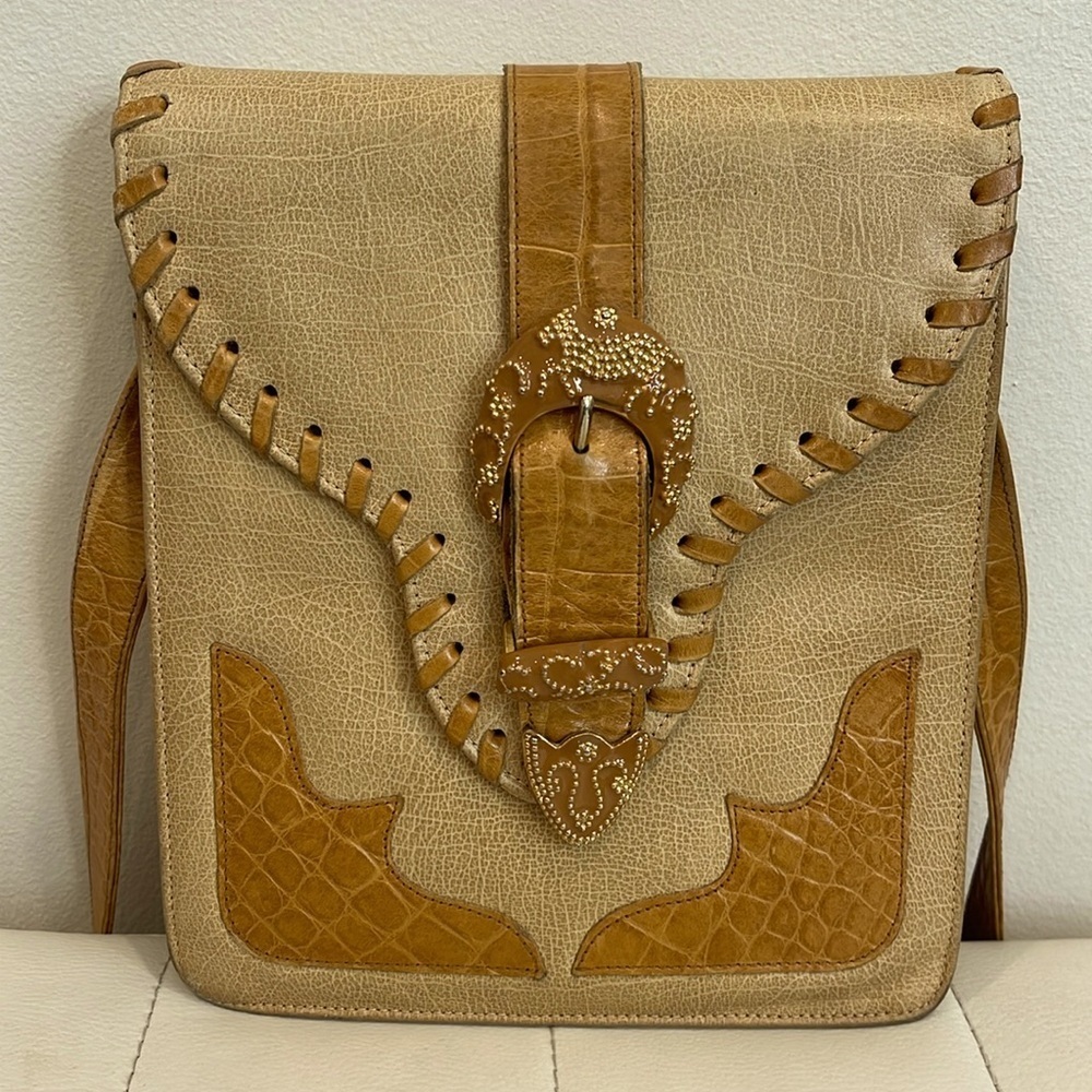 Buckle crossbody bag